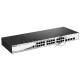 Управляемый коммутатор D-Link DGS-1210-28/ME/A2A  2 уровня с 24 портами 10/100/1000Base-T и 4 портами 1000Base-X SFP