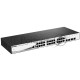 Управляемый коммутатор D-Link DGS-1210-28/ME/A2A  2 уровня с 24 портами 10/100/1000Base-T и 4 портами 1000Base-X SFP