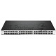 Сетевое оборудование D-Link DGS-1210-52/ME/A1A/FTA1A PROJ управляемый  коммутатор, стальной корпус,  with 48 10/100/1000Base-TX, with 4  SFP 