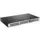 Сетевое оборудование D-Link DGS-1210-52/ME/A1A/FTA1A PROJ управляемый  коммутатор, стальной корпус,  with 48 10/100/1000Base-TX, with 4  SFP 