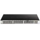 Сетевое оборудование D-Link DGS-1210-52/ME/A1A/FTA1A PROJ управляемый  коммутатор, стальной корпус,  with 48 10/100/1000Base-TX, with 4  SFP 