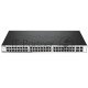 Сетевое оборудование D-Link DGS-1210-52/ME/A1A/FTA1A PROJ управляемый  коммутатор, стальной корпус,  with 48 10/100/1000Base-TX, with 4  SFP 