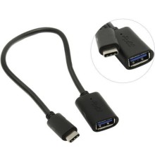 VCOM CU409 Кабель-адаптер USB 3.1 Type-Cm --> USB 3.0 Af , OTG 1,5A , 5,0Gbps , 0,2m 