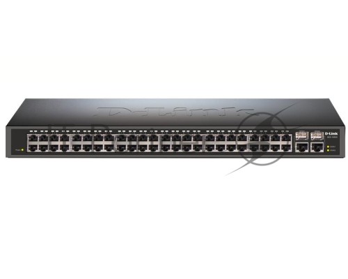 Сетевое оборудование D-Link DES-1050G/C1A Неуправляемый коммутатор с 48 портами 10/100Base-TX + 2 комбо портами 10/100/1000BASE-T/SFP