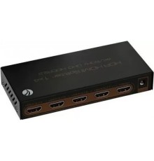 VCOM DD424 Разветвитель HDMI Spliitter 1=>4 2.0v.