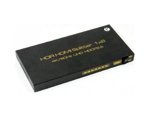 [Разветвитель] VCOM DD428 Разветвитель HDMI Spliitter 1=>8  2.0v.