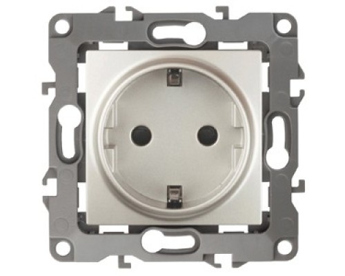 [ЭРА Розетки, выключатели] Эра Б0019310 12-2001-15 Розетка 2P+E Schuko, 16АХ-250В, без м.лапок, Эра12, перламутр