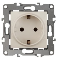 Эра Б0014676 12-2101-02 Розетка 2P+E Schuko, 16АХ-250В, Эра12, слоновая кость