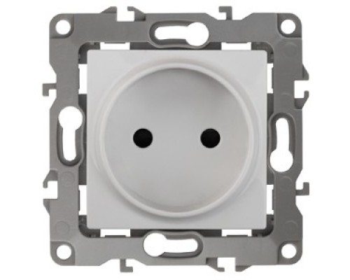 [ЭРА Розетки, выключатели] Эра Б0018254 12-2105-01 Розетка 2P, 16АХ-250В, Эра12, белый