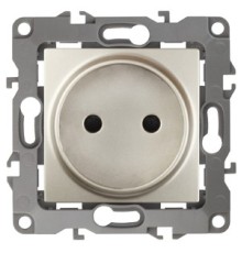 Эра Б0018257 12-2105-04 Розетка 2P, 16АХ-250В, Эра12, шампань