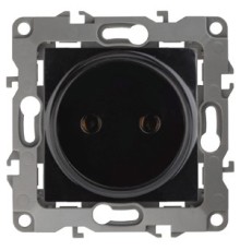 Эра Б0018259 12-2105-06 Розетка 2P, 16АХ-250В, Эра12, чёрный