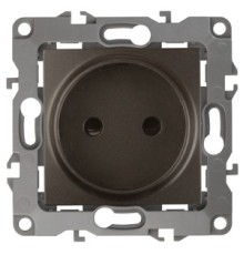 Эра Б0019336 12-2105-13 Розетка 2P, 16АХ-250В, Эра12, бронза