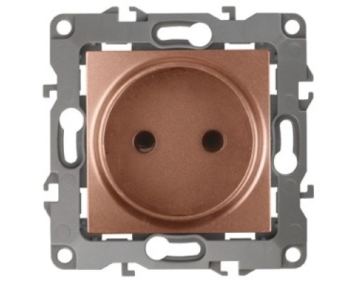 [ЭРА Розетки, выключатели] Эра Б0019337 12-2105-14 Розетка 2P, 16АХ-250В, Эра12, медь