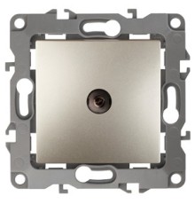 Эра Б0014708 12-3101-04 Розетка TV одиночная, Эра12, шампань