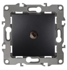 Эра Б0014709 12-3101-05 Розетка TV одиночная, Эра12, антрацит