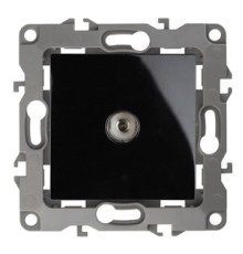 Эра Б0014710 12-3101-06 Розетка TV одиночная, Эра12, чёрный