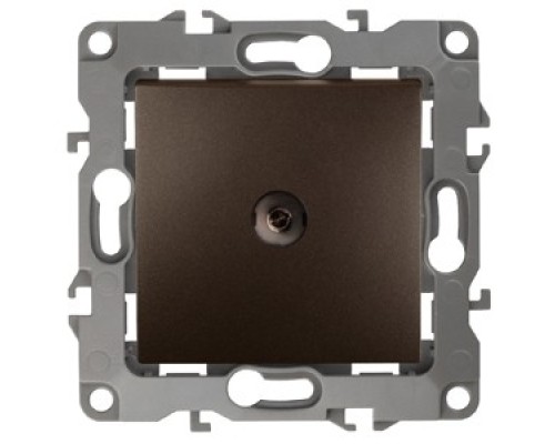 [ЭРА Розетки, выключатели] Эра Б0019340 12-3101-13 Розетка TV одиночная, Эра12, бронза