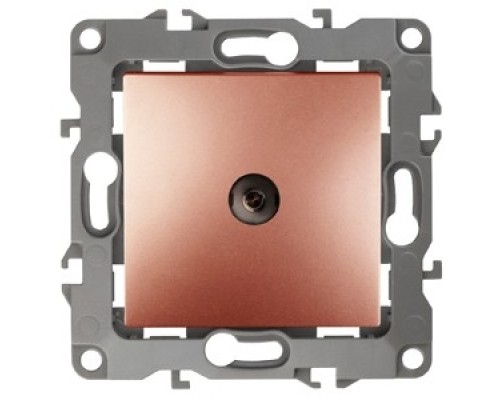 [ЭРА Розетки, выключатели] Эра Б0019341 12-3101-14 Розетка TV одиночная, Эра12, медь