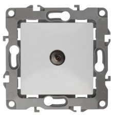 Эра Б0027431 12-3102-01 Розетка TV проходная, Эра12, белый