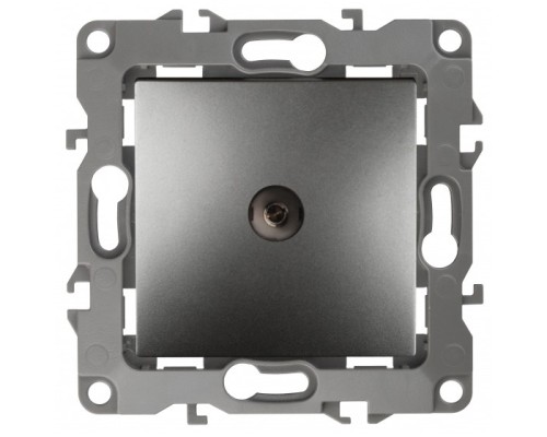 [ЭРА Розетки, выключатели] Эра Б0027437 12-3102-12 Розетка TV проходная, Эра12, графит