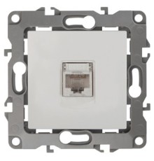 Эра Б0014724 12-3107-02 Розетка информационная RJ45, Эра12, слоновая кость