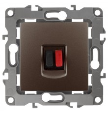 Эра Б0027458 12-3111-13 Розетка аудио, Эра12, бронза