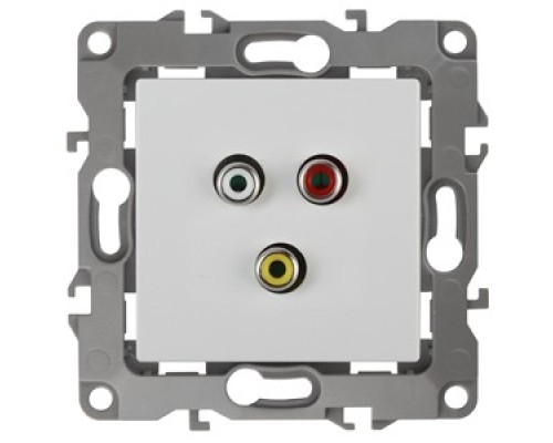[ЭРА Розетки, выключатели] Эра Б0027471 12-3113-01 Розетка RCA, Эра12, белый