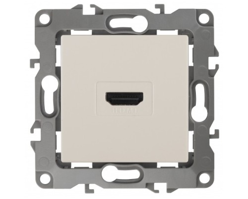 [ЭРА Розетки, выключатели] Эра Б0027482 12-3114-02 Розетка HDMI, Эра12, слоновая кость