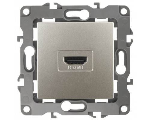 [ЭРА Розетки, выключатели] Эра Б0027490 12-3114-15 Розетка HDMI, Эра12, перламутр