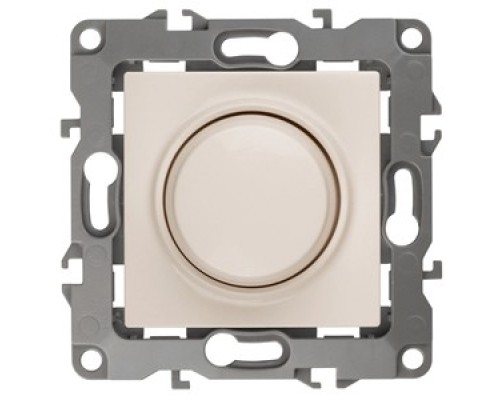 [ЭРА Розетки, выключатели] Эра Б0014736 12-4101-02 Светорегулятор поворотно-нажимной, 400ВА 230В, Эра12, слоновая кость