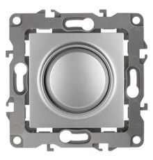 Эра Б0014737 12-4101-03 Светорегулятор поворотно-нажимной, 400ВА 230В, Эра12, алюминий