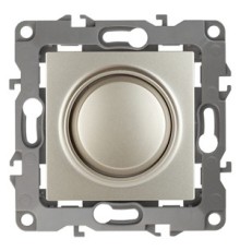 Эра Б0014738 12-4101-04 Светорегулятор поворотно-нажимной, 400ВА 230В, Эра12, шампань