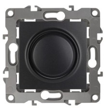 Эра Б0014739 12-4101-05 Светорегулятор поворотно-нажимной, 400ВА 230В, Эра12, антрацит