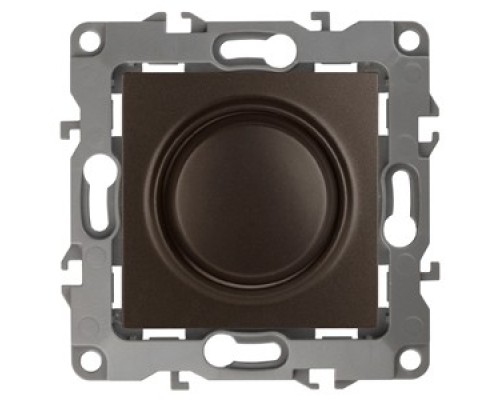 [ЭРА Розетки, выключатели] Эра Б0019363 12-4101-13 Светорегулятор поворотно-нажимной, 400ВА 230В, Эра12, бронза