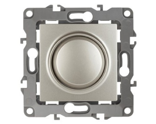 [ЭРА Розетки, выключатели] Эра Б0019365 12-4101-15 Светорегулятор поворотно-нажимной, 400ВА 230В, Эра12, перламутр