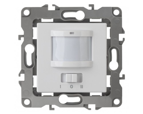 [ЭРА Розетки, выключатели] Эра Б0031251 12-4103-01 Датчик движения 2-проводной, 180-250В, 200Вт, Эра12, белый