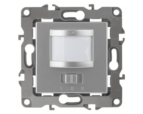 [ЭРА Розетки, выключатели] Эра Б0031253 12-4103-03 Датчик движения 2-проводной, 180-250В, 200Вт, Эра12, алюминий