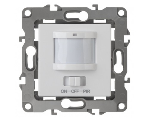 [ЭРА Розетки, выключатели] Эра Б0031261 12-4104-01 Датчик движения 3-проводной, 180-250В, 400Вт, Эра12, белый