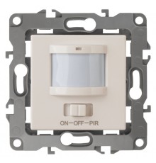 Эра Б0031262 12-4104-02 Датчик движения 3-проводной, 180-250В, 400Вт, Эра12, слоновая кость