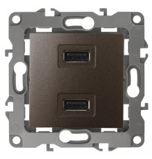 Эра Б0027498 12-4110-13 Устройство зарядное USB, 5В-2100мА, Эра12, бронза