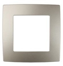 Эра Б0014744 12-5001-04 Рамка на 1 пост, Эра12, шампань