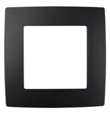 Эра Б0014745 12-5001-05 Рамка на 1 пост, Эра12, антрацит