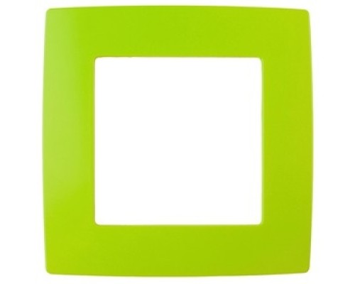[ЭРА Розетки, выключатели] Эра Б0019391 12-5001-26 Рамка на 1 пост, Эра12, лайм