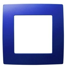 Эра Б0019394 12-5001-29 Рамка на 1 пост, Эра12, ультрамарин