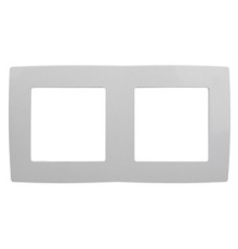 Эра Б0014751 12-5002-01 Рамка на 2 поста, Эра12, белый