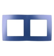 Эра Б0019403 12-5002-29 Рамка на 2 поста, Эра12, ультрамарин