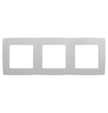 Эра Б0014761 12-5003-01 Рамка на 3 поста, Эра12, белый