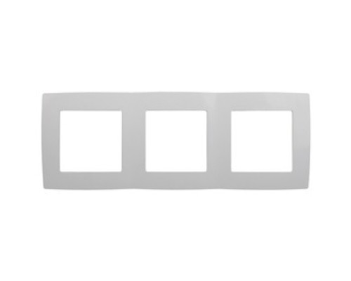 [ЭРА Розетки, выключатели] Эра Б0014761 12-5003-01 Рамка на 3 поста, Эра12, белый