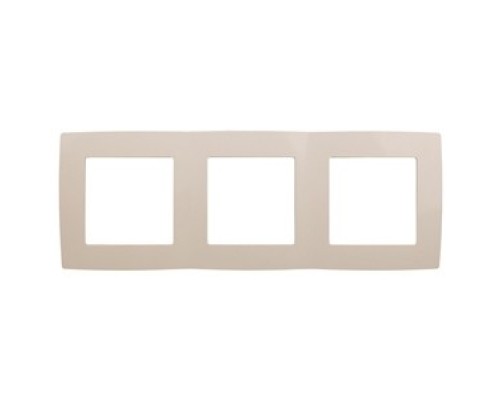 [ЭРА Розетки, выключатели] Эра Б0014762 12-5003-02 Рамка на 3 поста, Эра12, слоновая кость