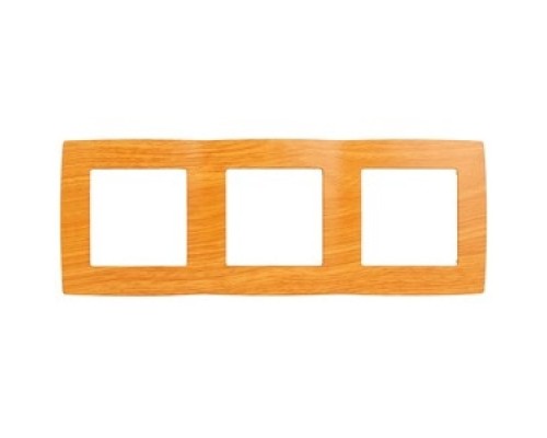 [ЭРА Розетки, выключатели] Эра Б0014767 12-5003-07 Рамка на 3 поста, Эра12, ольха